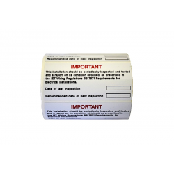 Ind Signs IS142100R Insp Lbl Roll=100