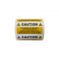 Ind Signs IS143100R Mxd Cbl Lbl Roll=100