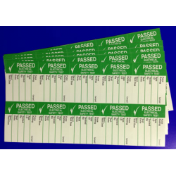 PASS TEST LABEL WRITE ON PK 50