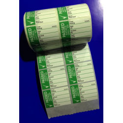 PASS LABEL S/A VINYL ROLL 250