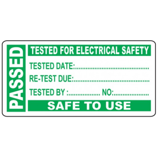 PASS LABEL S/A VINYL ROLL 250