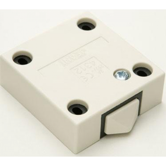 Jeani White Door Switch 143W Push to Break Door switch