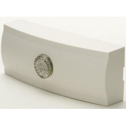 White Illuminated Bell Push