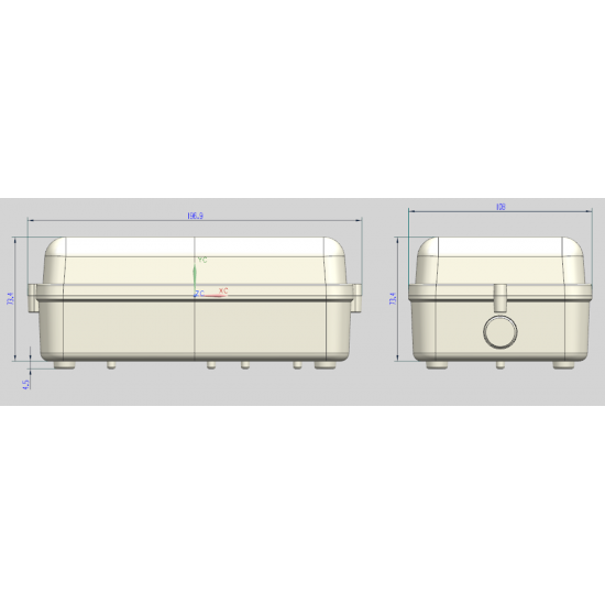 Knightsbridge AMLEDB 5W LED Bulkhead
