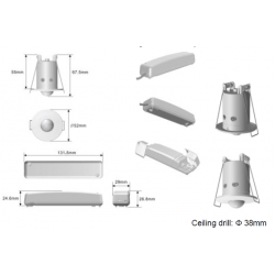 K/Bridge OS0019 Mini PIR Sensor 360Deg