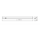 Knightsbridge UCLED18CW 230V 18W LED Under Cupboard cabinet
