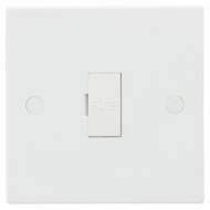 ML SN6000-3A 3 Amp Fused Spur Switched in White