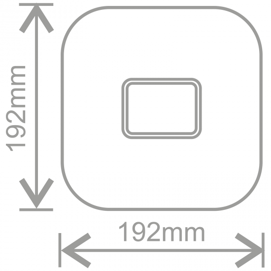 Kosnic 2D 4 Pin LED CCT Switchable
