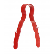 Linian 1LCR608 Fire Cable Clip Red Single 6-8mm