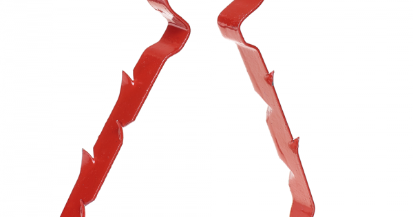 Linian Fire Cable Clip Double Red 6-8mm