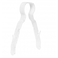 Linian 1LCW608 White Fire Cable Clip Single 6-8mm