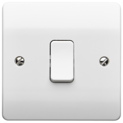 MK K4871Whi 10A 1 Gang 2 Way SP Switch
