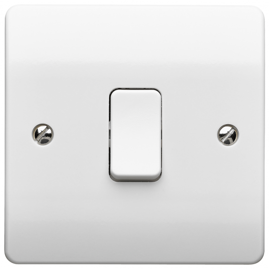 MK K4871Whi 10A 1 Gang 2 Way SP Switch
