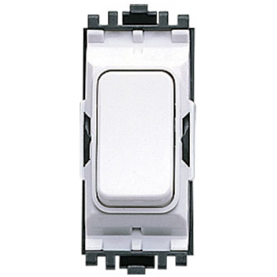 MK K4882Whi 10A SP 2 Way Grid Switch