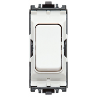 MK K4896Whi 20A DP Grid Switch White