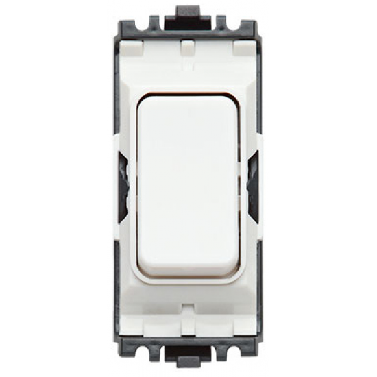 MK K4896Whi 20A DP Grid Switch White