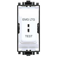 MK K4898ELWhi 20A SP Em/Lgt Grid Key Switch
