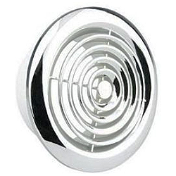 Manrose 2100CH 100mm Internal Circular Grille Chrome