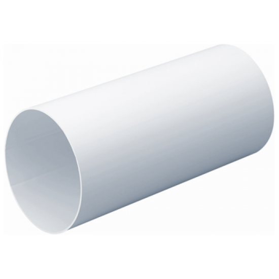 National Ventilation MONV670 150mm Round Standard Easipipe Solid ducting 1 Meter Length