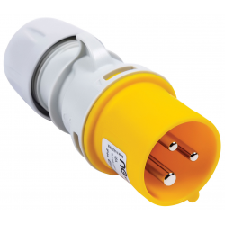 Straight Plug 16A 110V 2P+E IP44