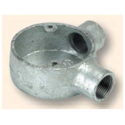 Metal Conduit Angle Box 25mm Galv