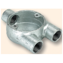 Metal Conduit Y Box 25mm Galv