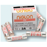 Niglon Plug Top Fuse BS1362 3 Amp 