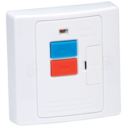 Niglon FS13RCD 13 Amp RCD Switched Fuse Spur (Latching)
