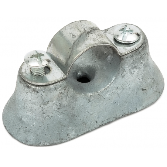 Metal Conduit Hospital Saddle 25mm Galv