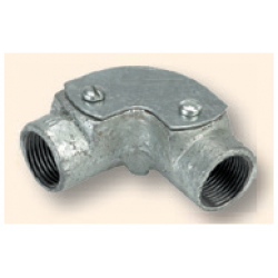 Metal Conduit Inspection Elbow 20mm Galv