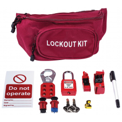 Contractors lock out kit c/w case