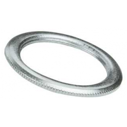 Metal lockring 38mm steel milled edge Galv