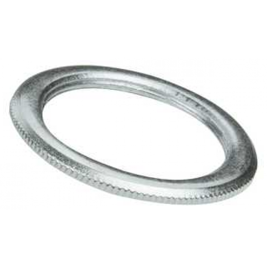 Metal lockring 50mm steel milled edge Galv