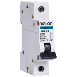 Niglon MCB10B1-06 MCB SP 6A 10kA