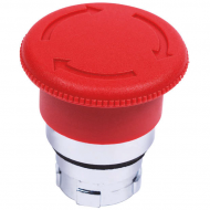 Red Push Button Mushroom Head