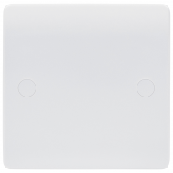 Niglon NBP1 Single Blank Plate White