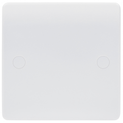 Niglon NBP1 Single Blank Plate White