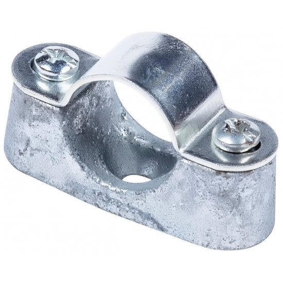 Metal Conduit Distance Saddle 25mm Galv
