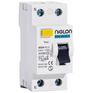 100A 30mA 2 Module (1P+N) RCD 