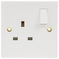 Niglon S131S 13 Amp Single Switched Socket