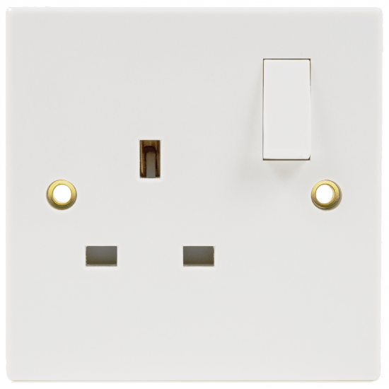 Niglon S131S 13 Amp Single Switched Socket