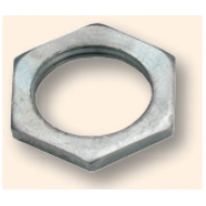 Metal Locknut 38mm Galv
