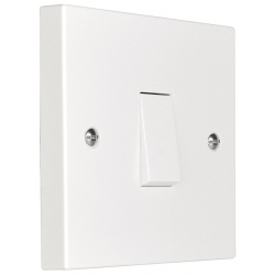 Niglon 10 Amp 1 Gang 2 Way Plate switch