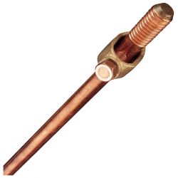 Niglon XCBER458 Earth Rod 5/8inx4ft Cu
