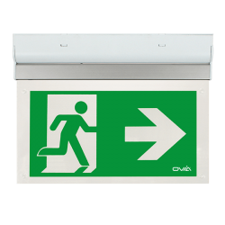 Ovia OEH2-LR Wall / Ceiling Exit Sign Arrow Left/Right 2W
