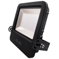 Ovia Lighting OV101100BKCW 100W LED Black Floodlight Cool White