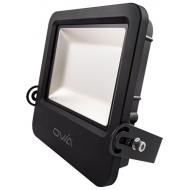 Ovia Lighting OV101150BKCW 150w LED Black Floodlight Cool White