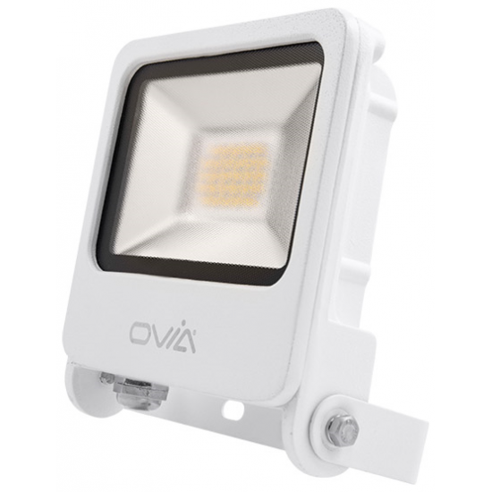 Ovia Lighting OV10120WHWW 20w LED White Floodlight Warm White
