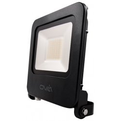 Ovia Lighting OV10150BKCW 50W LED Black Floodlight Cool White