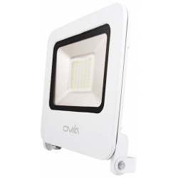 Ovia Lighting OV10150WHCW 50w LED White Floodlight Cool White